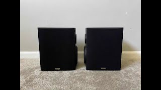 Paradigm ADP170 V2 Bipolar Bookshelf or Home Theater Surround Speakers [upl. by Lodnar]