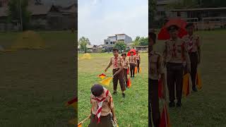 Semaphore SDINufis SDINufishebat 29karakterluhur pramukaindonesia semaphore [upl. by Achorn]