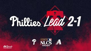 Phillies offense snake bitten lose in walkoff fashion in game three of the NLCS  Phillies PGL [upl. by Richmound769]