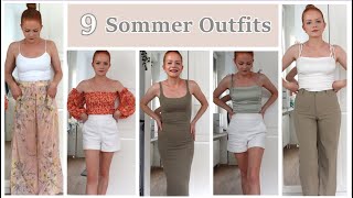 9 Spätsommer OUTFITS 2024  Zara Asos Hollister [upl. by Aurelia]