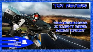 Transformers X Knight Rider Agent Knight [upl. by Atteinotna]