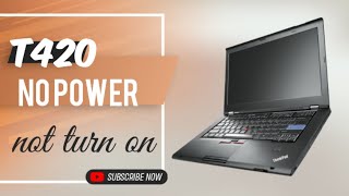 lenovo t420 not powering on  a8570 [upl. by Ahseetal]