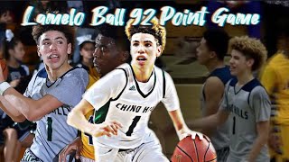 LaMelo Balls 92 Point Game Highlights [upl. by Lemcke659]