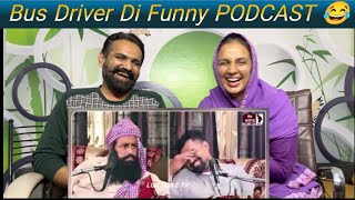 Bus Driver Funny PODCAST  Hass Hass K bus Ho gae  Pakistani Reaction [upl. by Pacificas]