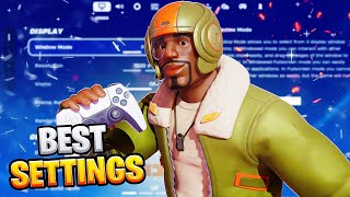 NEW Best Controller Settings  Sensitivity For Fortnite Chapter 1 PS4PS5XBOXPC [upl. by Dilly]