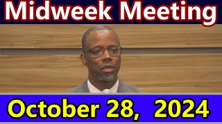 JW Midweek Meeting  October 28 November 3 2024 [upl. by Keryt872]