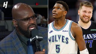 Inside the NBA reacts to Mavericks vs Wolves Game 2 Highlights [upl. by Arutak]