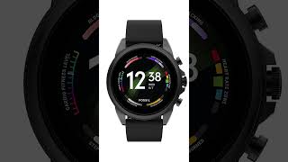 Fossil Gen 6 Smartwatch with  Google assistant Smartphone Notifications viralshortssmartwatch [upl. by Gualterio]