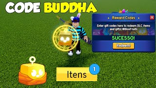 NOVO CÓDIGO DA FRUTA BUDDHA NO BLOX FRUITS Roblox [upl. by Takeo]