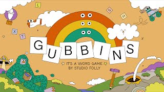 Gubbins Reveal Trailer Its a word game — Studio Folly [upl. by Nnyleak]