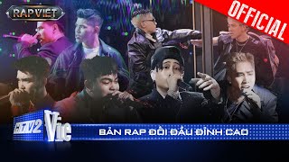 TOP LYRICAL RAPPERS đối đầu đỉnh cao qua các mùa Rap Việt khiến ai cũng sởn da gà  Rap Việt 2024 [upl. by Joella]