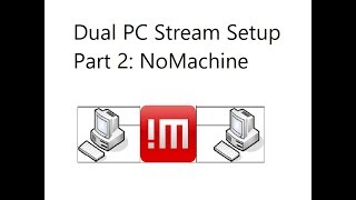 Using NoMachine to Control Steaming PC from Gaming PC  The Ultimate Dual PC Stream Setup 2 [upl. by Abrahamsen]