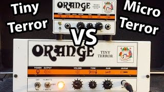 Orange Tiny Terror VS Micro Terror [upl. by Ocin]