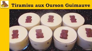 tiramisu aux oursons guimauve  recette facile [upl. by Kendrick384]