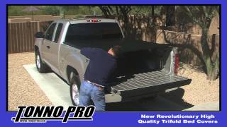 TonnoPro TriFold Tonneau Cover  Installation Guide [upl. by Dawes]