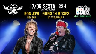 BON JOVI HEY GOD E GUNS N ROSES USE YOUR GUNS [upl. by Fryd545]