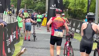 Ironman 703 Eagleman T1 exit [upl. by Esilehs]