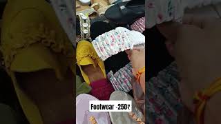 footwear collection Sarojini nagar delhi shopping [upl. by Chickie]