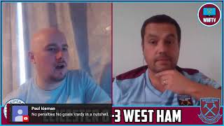 Leicester 03 West Ham  Live Watchalong [upl. by Giavani]