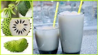 HOW TO MAKE SOURSOP JUICE GUANABANA JUICE  SOURSOP JUICE SOURSOP [upl. by Hugo37]