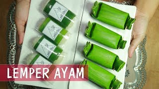 Cara Membuat lemper ayam  Resep lemper ayam  Dapur Sekilas Info [upl. by Shaw]