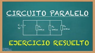 Ley de Ohm  Resistencias en Paralelo Circuito Paralelo con Resistencia Total Intensidad y voltaje [upl. by Reagen890]