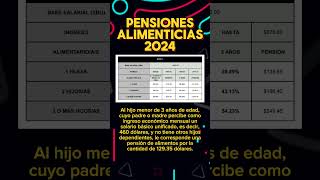 Pensiones alimenticias 2024 Caso un hijo menor de tres años de edad pasalapensión pensión2024 [upl. by Jeth647]