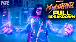 MS MARVEL Complete Breakdown Compilation  Iman Vellani Interview [upl. by Htrahddis]