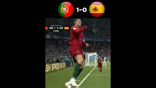 Portugal Vs Spain Highlights  All Goal and Highlights portugal spain youtubeshorts football [upl. by Titos558]