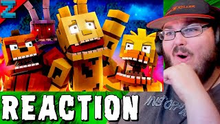 quotDont Forgetquot Minecraft FNAF Animation Music Video Song by TryHardNinja The Foxy Song 3 REACTION [upl. by Yoccm413]