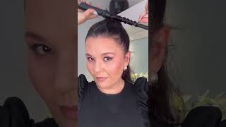 10 min 90’s chic look with ghd thin wand 😍🤍 ghdhair hairtutorial curlyhair [upl. by Etireugram431]