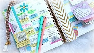 How To Organize and Decorate Your Planner [upl. by Summers]