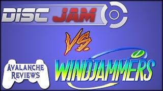 Disc Jam VS Windjammers Avalanche Reviews [upl. by Doro782]