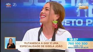 Gisela João na cozinha  21042017  SIC [upl. by Annovaj890]