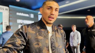 WOW TEOFIMO LOPEZ ADMITS HE IS INJURED COMING INTO GEORGE KAMBOSOS JR FIGHT [upl. by Tocci707]