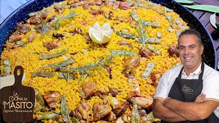 Paella Valenciana la receta mas popular y de la que mas se habla con todos sus TRUCOS [upl. by Notrem]