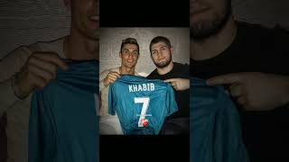 Cristiano Ronaldo and Khabib Nurmegamedov 🗿🔥cristiano editts funy [upl. by Alyakim]