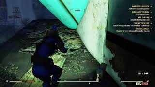 Fallout 76 Explore Outside of Hornwright Industrial HQ Get Stealth Boy [upl. by Acnalb]