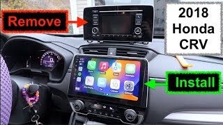 Apple Carplay Install  201720 Honda CRV [upl. by Barina481]