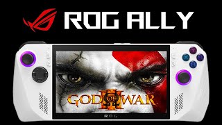 God of War 3 ROG ALLY  120Hz  Turbo Mode  RPCS3  PS3 Emulation [upl. by Hagile]