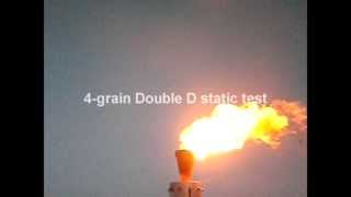 Mach diamonds in 4 grain DD 89mm Sugar Shot to Space motor test [upl. by Courcy739]