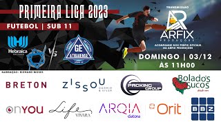 MACABIHEBRAICA X ATIBAIENSE  FUTEBOL SUB 11  SEMIFINAL [upl. by Llerej]