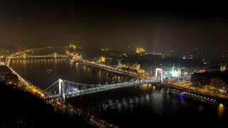 Happy New Year 2017 time lapse from Budapest 4K [upl. by Lorenz641]