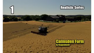 FS22 Calmsden farm Realistic series [upl. by Terrab]