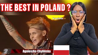 Reacting To Agnieszka Chylińska  Kiedy powiem sobie dość polandrock2019 [upl. by Cerallua]