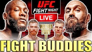 🔴 WILDER VS FURY 2 BOXING REMATCH  UFC AUCKLAND FELDER VS HOOKER LIVE FIGHT REACTION [upl. by Amersham]