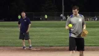 Starwood Hotels vs NBC Sports  Coed Softball League  Video Highlights  Stamford CT June 22 2015 [upl. by Norword]