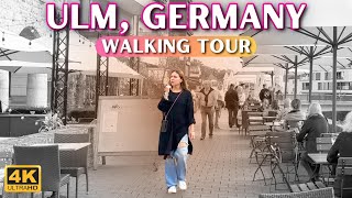 Amazing Ulm Germany Walking Tour  Street View in 4k 2023 [upl. by Ariec]