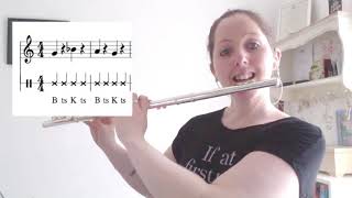 How to start with Beatbox Flute FluteBox Basics lesson 4 [upl. by Ahsenyt]