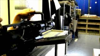 CAW M134 MINIGUN 試射動画 [upl. by Sabec389]